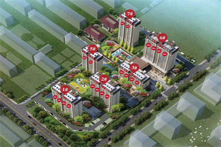 正大文苑3室2厅1卫130㎡，带车库，精装